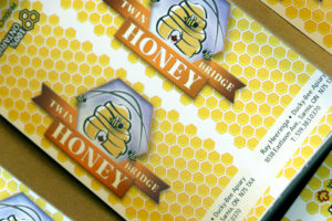 Twin Bridge Honey - Lid Labels