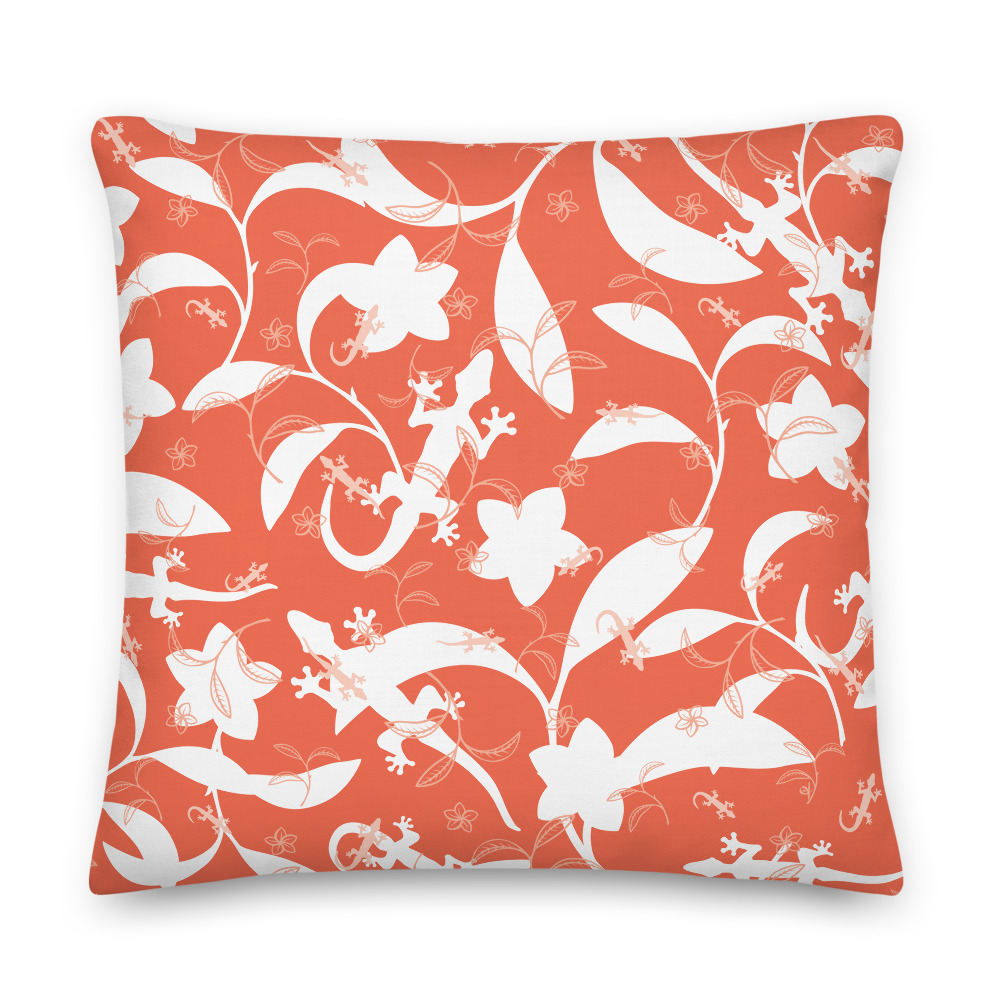 Featured image for “Lizards Dark Pillow 22x22”
