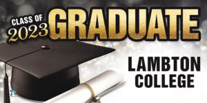 Graduation Sign - Lambton College