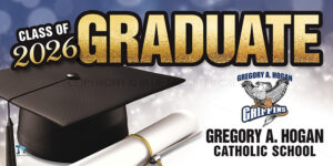 Graduation 2026 Lawn Sign - GREGORY HOGAN