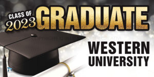Graduation Sign - Western University