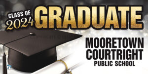 Graduation Sign Mooretown Courtright