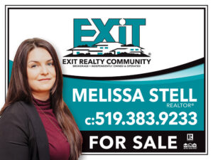 Exit Sign Design by Blue Monster Creative