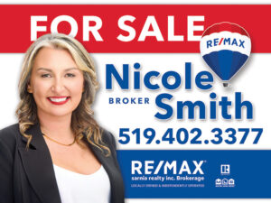 Remax Sign Design by Blue Monster Creative