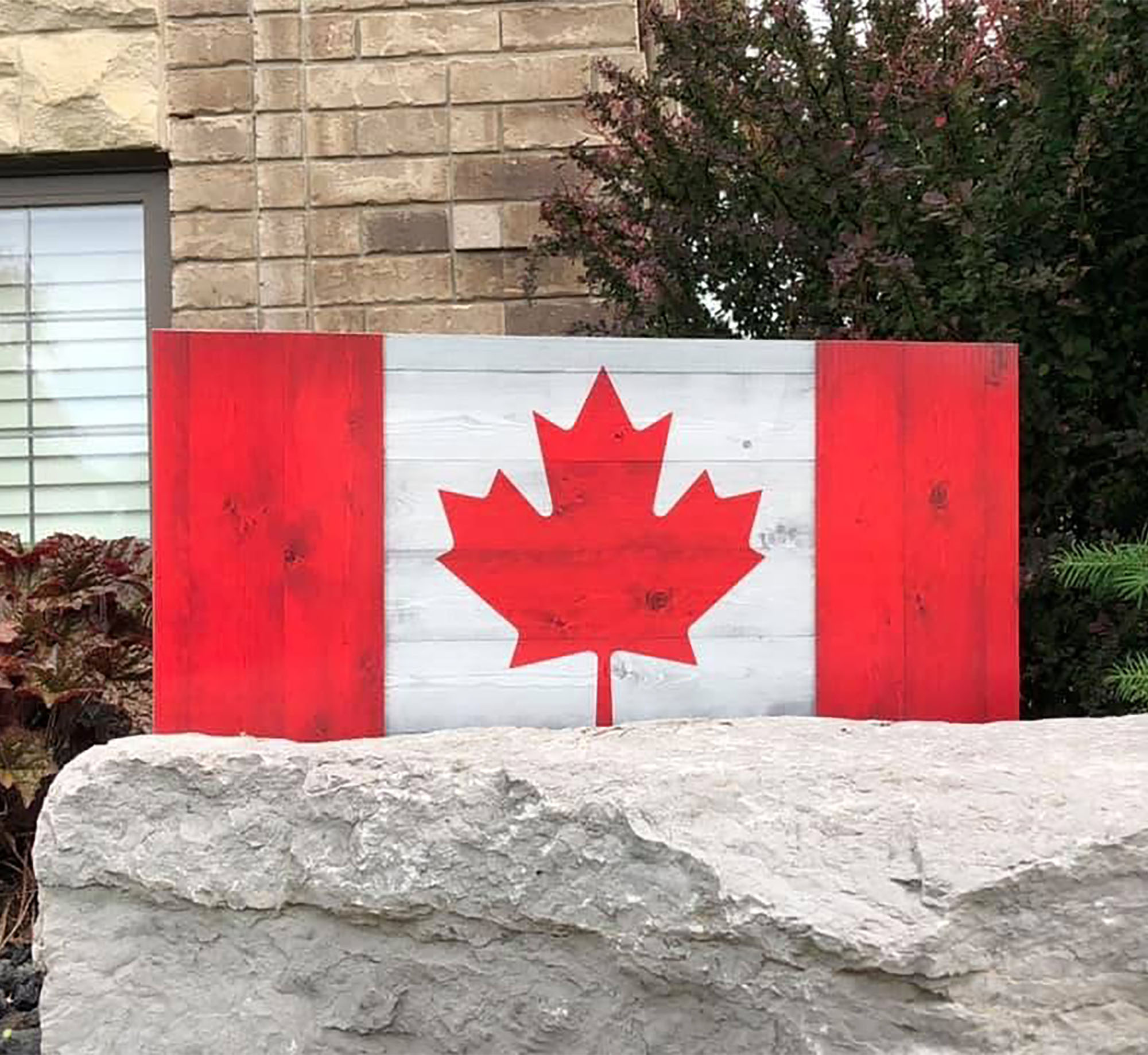 Canada Flag Yard Sign - Image 3