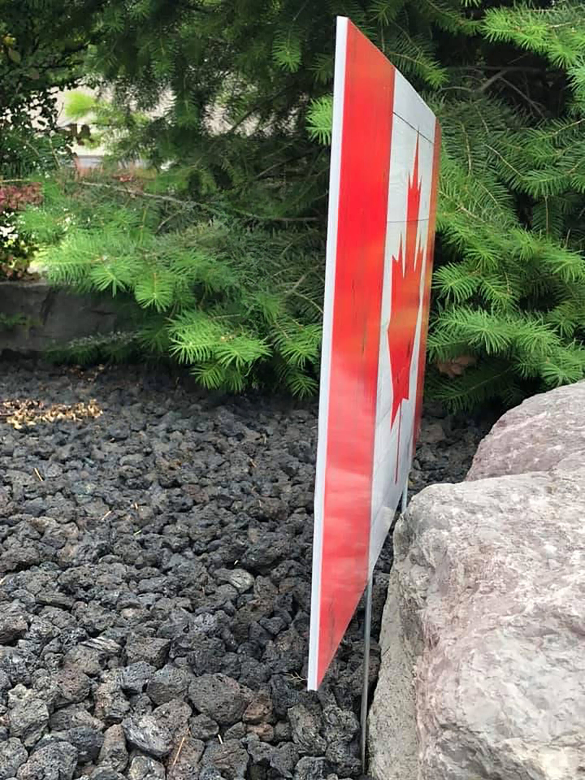 Canada Flag Sign